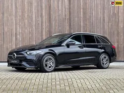 Zwart Gebruikt 2024 Mercedes C300 AMG line Stationwagen | € 45.900 (Super prijs)