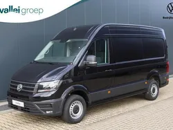 Zwart Nieuw 2024 VW Crafter Trendline Van | € 48.065 (Iets duurder)