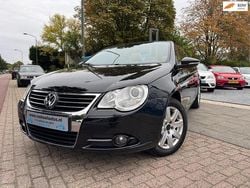 Zwart Gebruikt 2009 VW Eos Highline Cabriolet | € 4.995 (Super prijs)