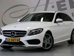 Wit Gebruikt 2015 Mercedes C250 AMG line Stationwagen | € 19.950 (Goede deal)