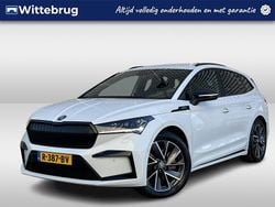 Wit Gebruikt 2022 Skoda Enyaq iV SportLine SUV | € 32.450 (Eerlijke prijs)