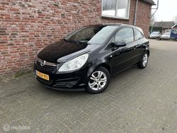 Zwart Gebruikt 2008 Opel Corsa Enjoy Hatchback | € 2.750 (Iets duurder)