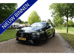 Zwart Gebruikt 2021 Mercedes CLA45 AMG Premium Plus Sedan | € 64.950