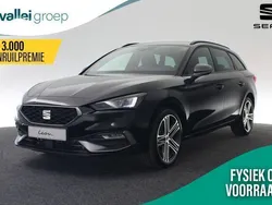 Zwart Nieuw 2025 Seat Leon ST FR Stationwagen | € 42.380 (Eerlijke prijs)