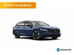 Blauw, metallic lak Nieuw 2025 Skoda Superb Business Line Stationwagen | € 53.850 (Eerlijke prijs)