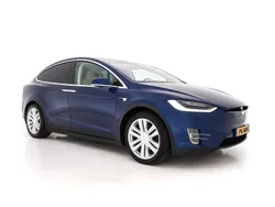 Blauw metallic Gebruikt 2017 Tesla Model X SUV | € 23.945 (Eerlijke prijs)
