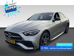 Grijs Gebruikt 2022 Mercedes C200 AMG line Sedan | € 36.990