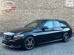 Zwart Gebruikt 2017 Mercedes C200 AMG Stationwagen | € 24.950 (Eerlijke prijs)