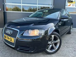 Zwart Gebruikt 2007 Audi A3 Attraction Hatchback | € 2.250 (Super prijs)