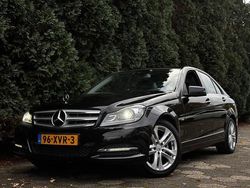 Zwart Gebruikt 2012 Mercedes C180 Avantgarde Sedan | € 11.950 (Eerlijke prijs)