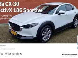 Wit Gebruikt 2022 Mazda CX-30 Sportive SUV | € 25.950 (Eerlijke prijs)