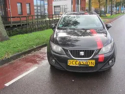 Zwart Gebruikt 2011 Seat Ibiza ST Ecomotive Stationwagen | € 1.950