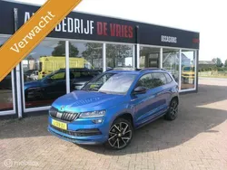 Blauw Gebruikt 2021 Skoda Karoq SportLine SUV | € 23.950 (Eerlijke prijs)