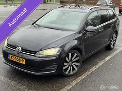 Zwart Gebruikt 2014 VW Golf VII Highline Stationwagen | € 7.250 (Super prijs)