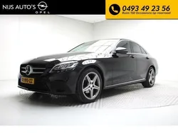 Zwart, metallic lak Gebruikt 2018 Mercedes C180 Sedan | € 23.500 (Goede deal)