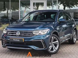 Blauw Gebruikt 2021 VW Tiguan R-line SUV | € 32.900 (Eerlijke prijs)