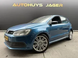 Blauw, metallic lak Gebruikt 2013 VW Polo BlueGT Hatchback | € 9.950 (Goede deal)
