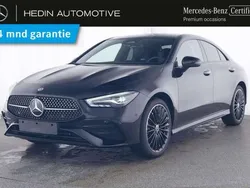 Zwart Gebruikt 2024 Mercedes CLA250e AMG line Sedan | € 47.900 (Super prijs)