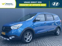 Blauw Gebruikt 2021 Dacia Lodgy Stepway MPV | € 16.940 (Eerlijke prijs)