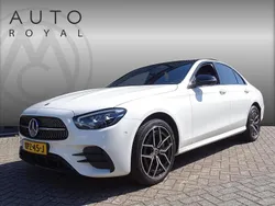 Wit Gebruikt 2023 Mercedes E300 AMG line Sedan | € 52.995 (Super prijs)