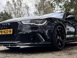 Zwart Gebruikt 2013 Audi RS6 Stationwagen | € 39.950