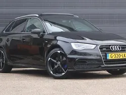 Zwart Gebruikt 2015 Audi A3 Sportback Ambiente Hatchback | € 17.950 (Eerlijke prijs)