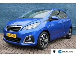 Blauw Gebruikt 2021 Peugeot 108 Allure Hatchback | € 12.400 (Iets duurder)