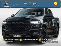 Zwart Nieuw 2024 Dodge Ram Limited Pickup | € 96.895 (Eerlijke prijs)