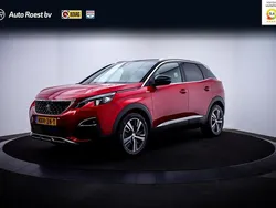 Rood Gebruikt 2019 Peugeot 3008 GT-line SUV | € 19.125 (Eerlijke prijs)