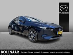 Deep crystal blue Gebruikt 2024 Mazda 3 Exclusive-Line Hatchback | € 26.895 (Goede deal)
