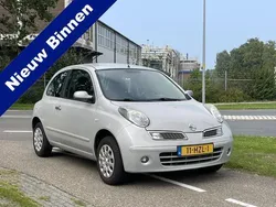 Wit, metallic lak Gebruikt 2009 Nissan Micra Acenta Hatchback | € 2.950 (Iets duurder)