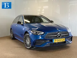 Blauw Gebruikt 2022 Mercedes C300 AMG Stationwagen | € 37.900 (Eerlijke prijs)