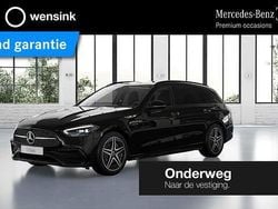Zwart Gebruikt 2023 Mercedes C180 AMG line Stationwagen | € 38.850 (Goede deal)