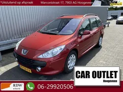 Rood, metallic lak Gebruikt 2006 Peugeot 307 Stationwagen | € 1.250 (Eerlijke prijs)