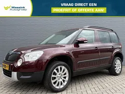 Rood, metallic lak Gebruikt 2013 Skoda Yeti Ambition SUV | € 12.390 (Eerlijke prijs)