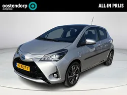Grijs Gebruikt 2017 Toyota Yaris Hybrid Premium Hatchback | € 15.950 (Eerlijke prijs)