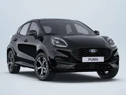 Zwart Nieuw 2025 Ford Puma ST-Line SUV | € 31.780 (Eerlijke prijs)