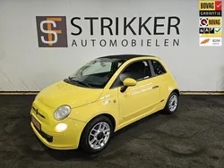 Geel Gebruikt 2011 Fiat 500C Pop Cabriolet | € 4.500 (Goede deal)