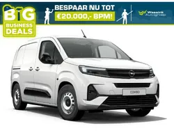 Kaolin white Nieuw 2024 Opel Combo S MPV | € 24.199 (Eerlijke prijs)