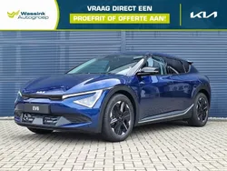 Yacht blue (blauw metallic) Nieuw 2024 Kia EV6 Light SUV | € 42.750 (Eerlijke prijs)