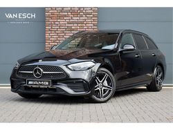 Zwart Gebruikt 2023 Mercedes C300 AMG line Stationwagen | € 47.500 (Eerlijke prijs)