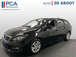 Zwart Gebruikt 2021 Peugeot 308 Active Stationwagen | € 12.995 (Super prijs)