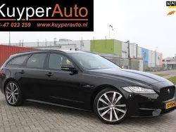 Zwart, metallic lak Gebruikt 2018 Jaguar XF Sportbrake Portfolio Stationwagen | € 18.500