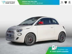 Wit Gebruikt 2023 Fiat 500e Red Cabriolet | € 21.840 (Eerlijke prijs)