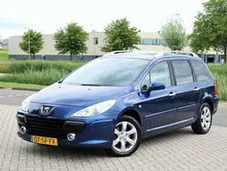 Blauw Gebruikt 2005 Peugeot 307 Stationwagen | € 2.999 (Duur)