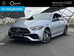 Zilver, metallic lak Gebruikt 2023 Mercedes C300e AMG line Sedan | € 47.850 (Super prijs)