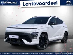 Wit Nieuw 2024 Hyundai Kona N Line SUV | € 40.695 (Eerlijke prijs)