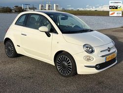 Wit (metallic) Gebruikt 2015 Fiat 500 Lounge Hatchback | € 7.844 (Eerlijke prijs)
