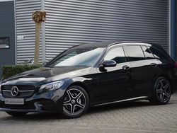 Zwart Gebruikt 2021 Mercedes C180 AMG line Stationwagen | € 31.950 (Eerlijke prijs)