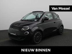 Zwart Gebruikt 2023 Fiat 500e La Prima Cabriolet | € 24.900 (Eerlijke prijs)